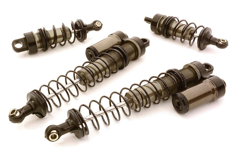RC Model CNC Machined Piggyback Shock Set for Vaterra Twin Hammers